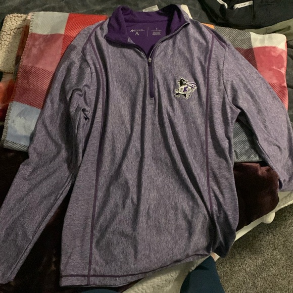K-State Quarter Zip - Picture 2 of 4